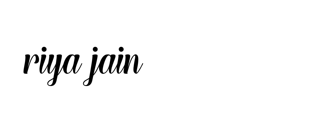 Signature of riya-jain