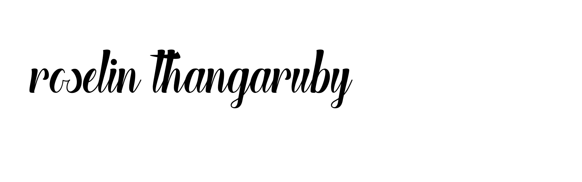 Signature of roselin-thangaruby-