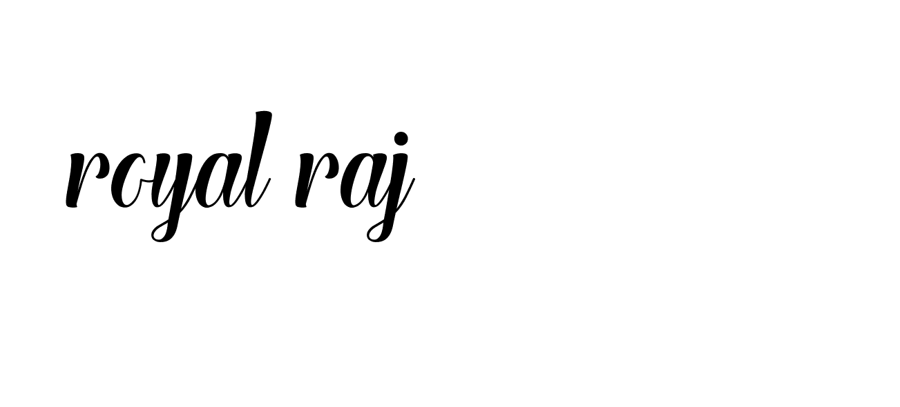 Signature of royal-raj