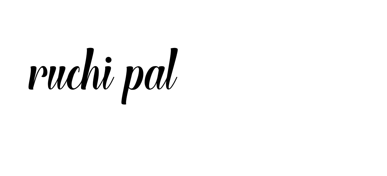 Signature of ruchi-pal