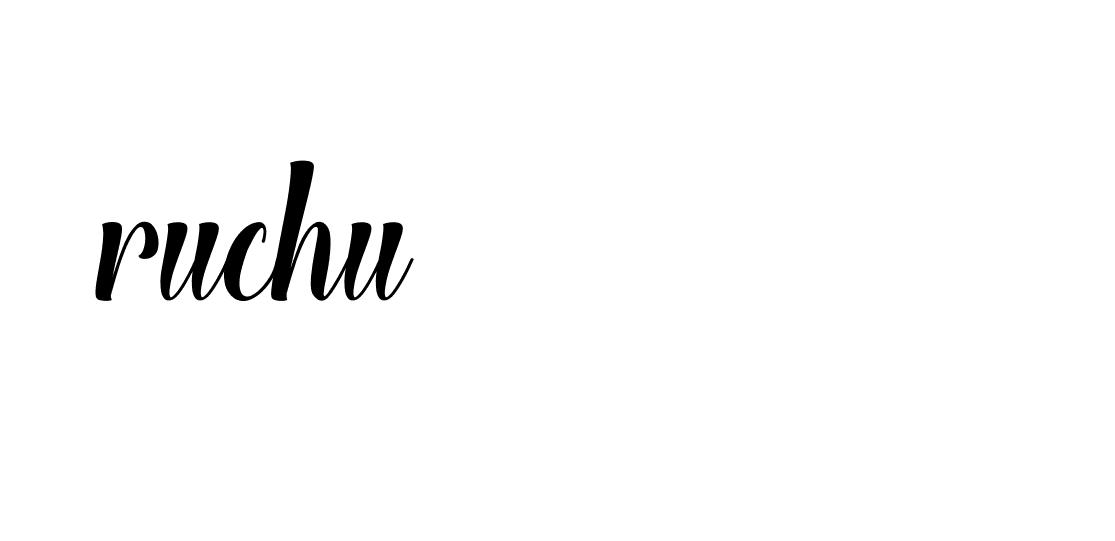 Signature of ruchu