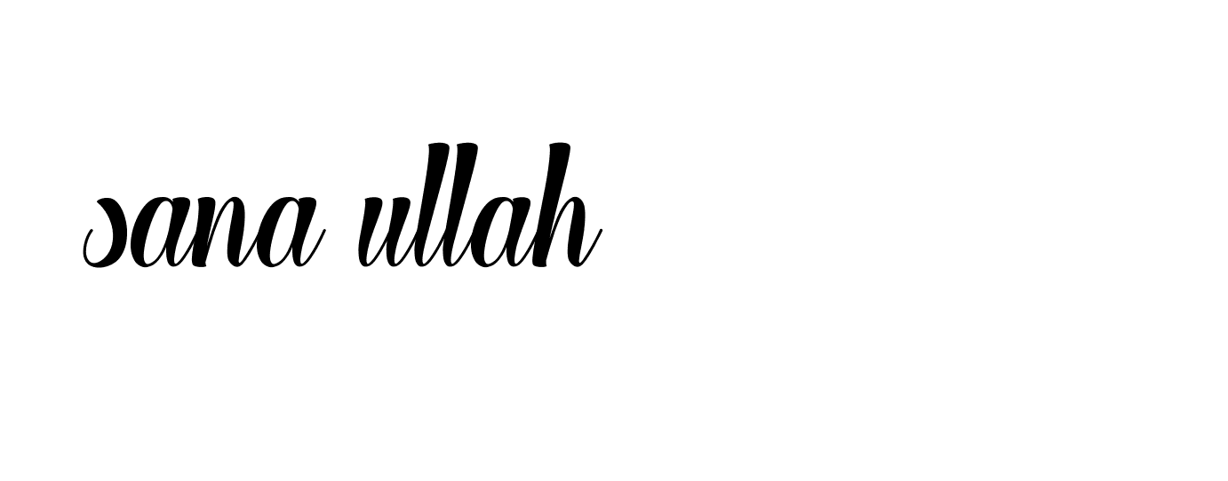 Signature of sana-ullah