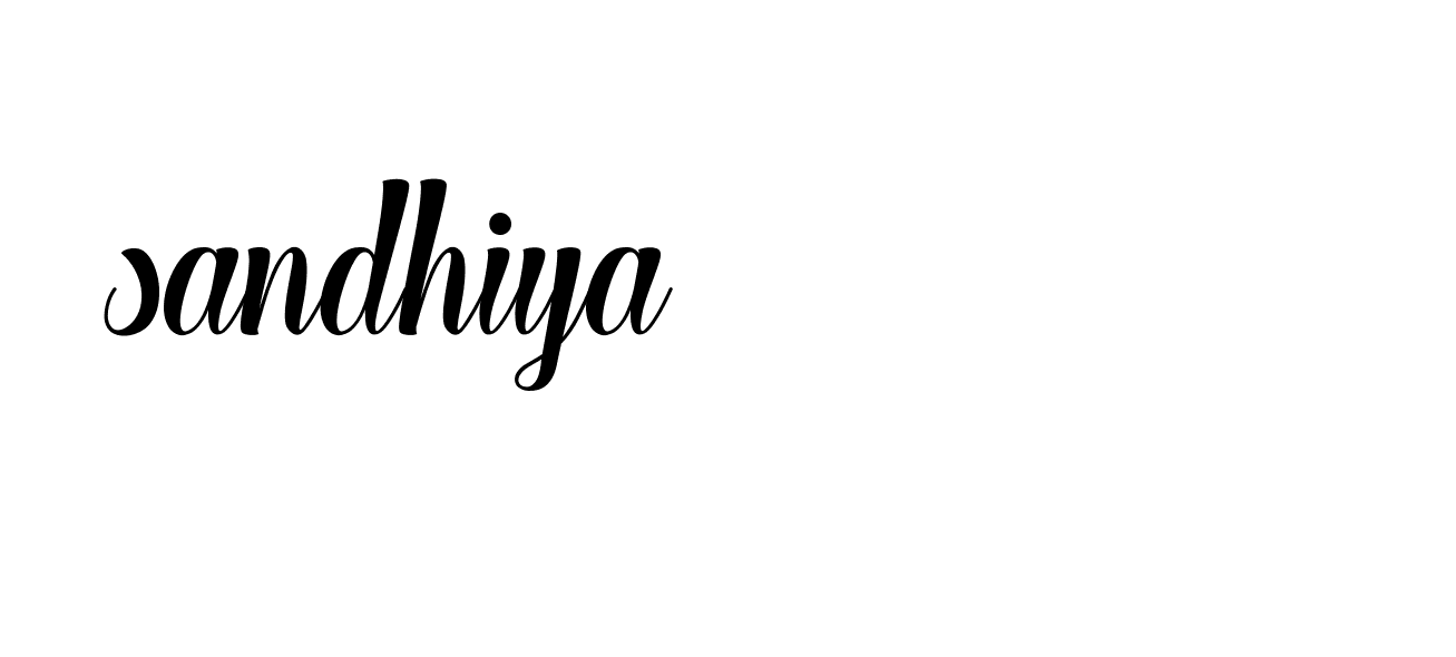 Signature of sandhiya