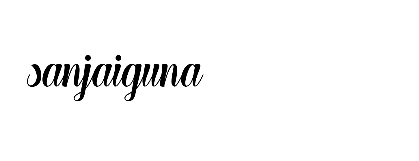 Signature of sanjaiguna-