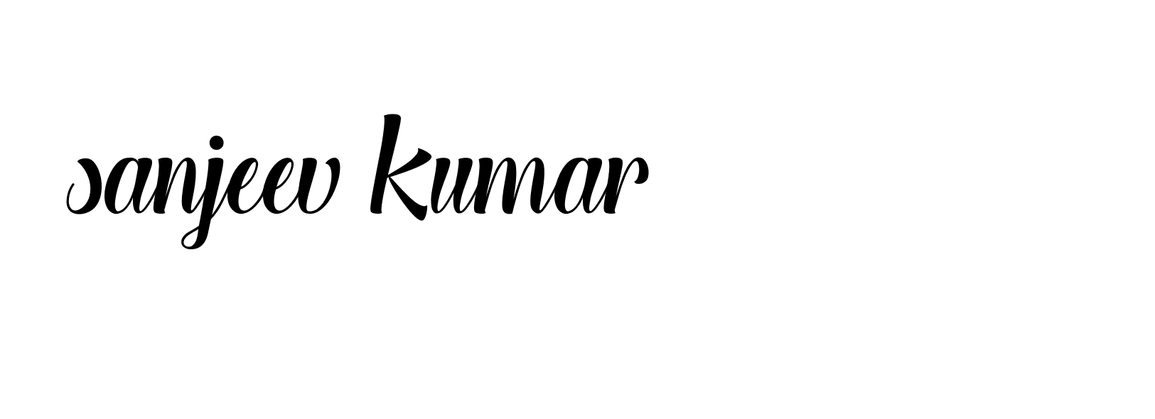 Signature of sanjeev-kumar