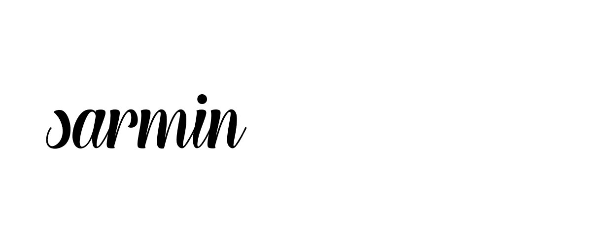 Signature of sarmin