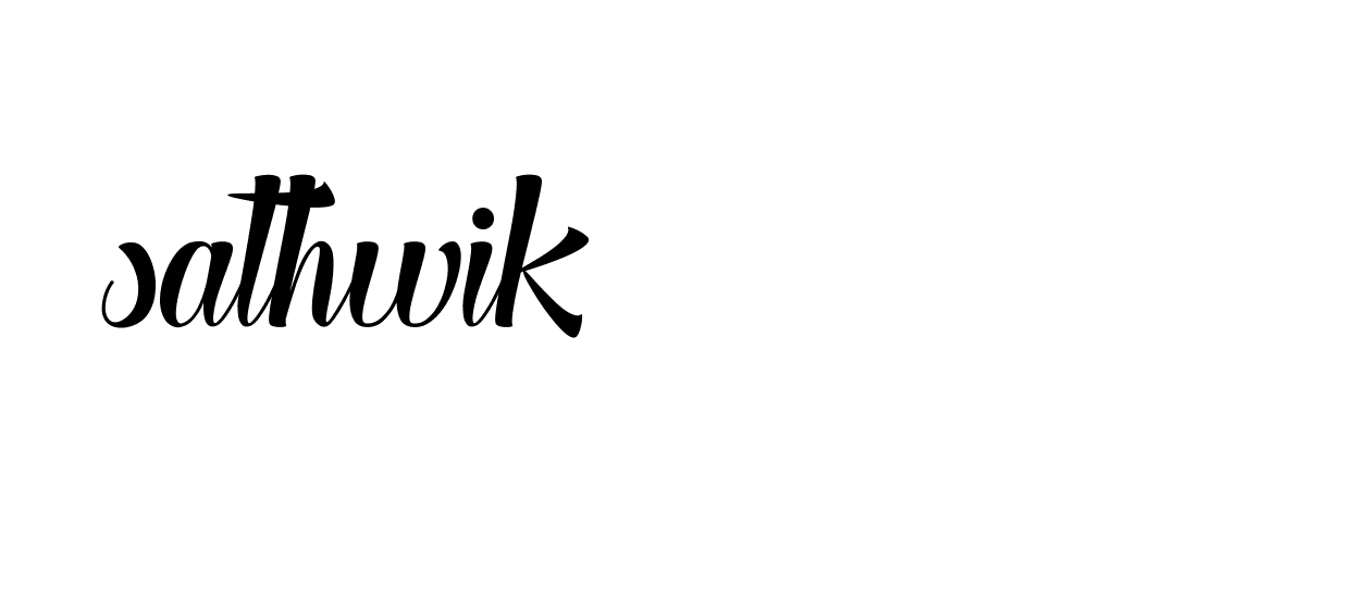 Signature of sathwik