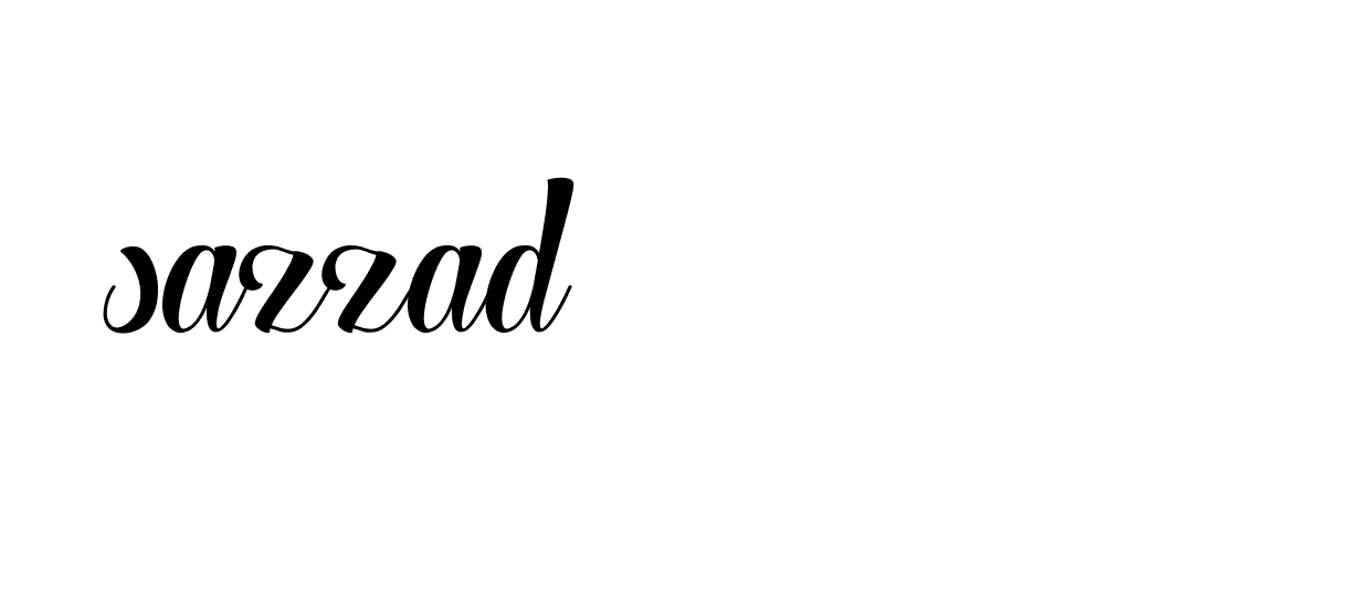 Signature of sazzad