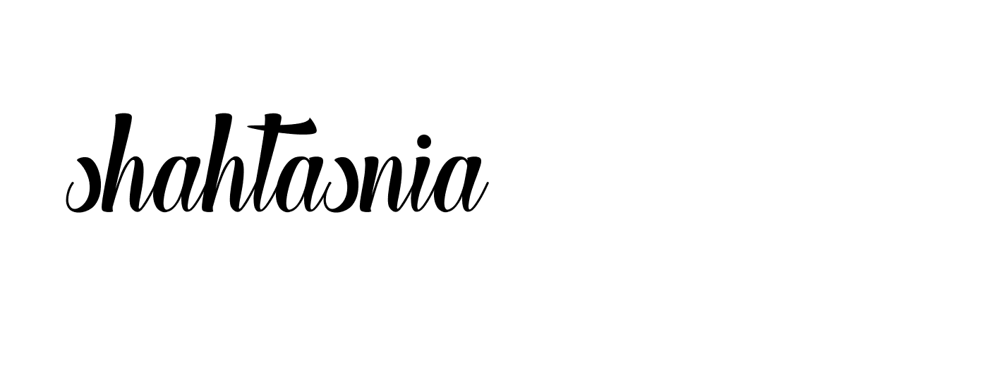 Signature of shahtasnia