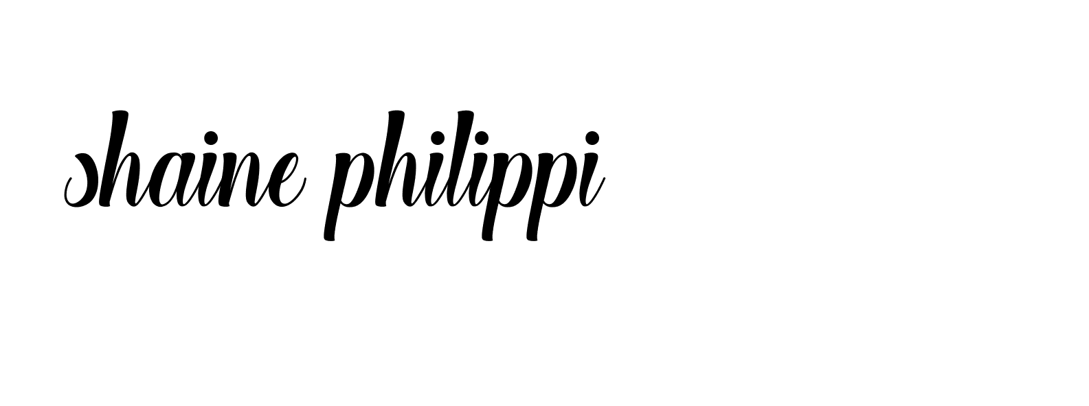 Signature of shaine-philippi