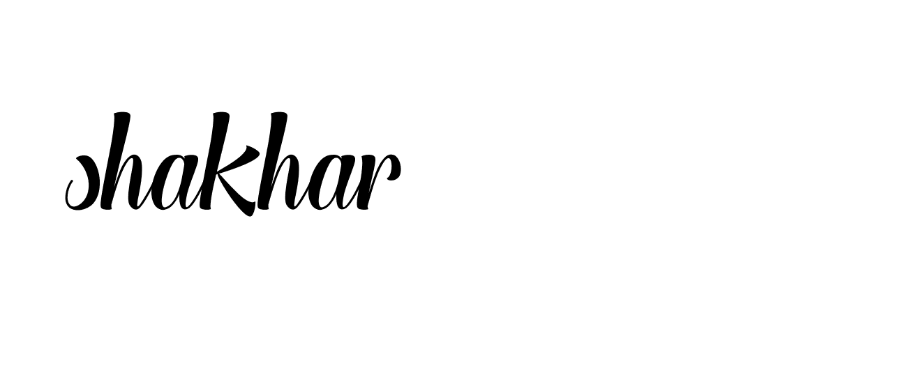 Signature of shakhar