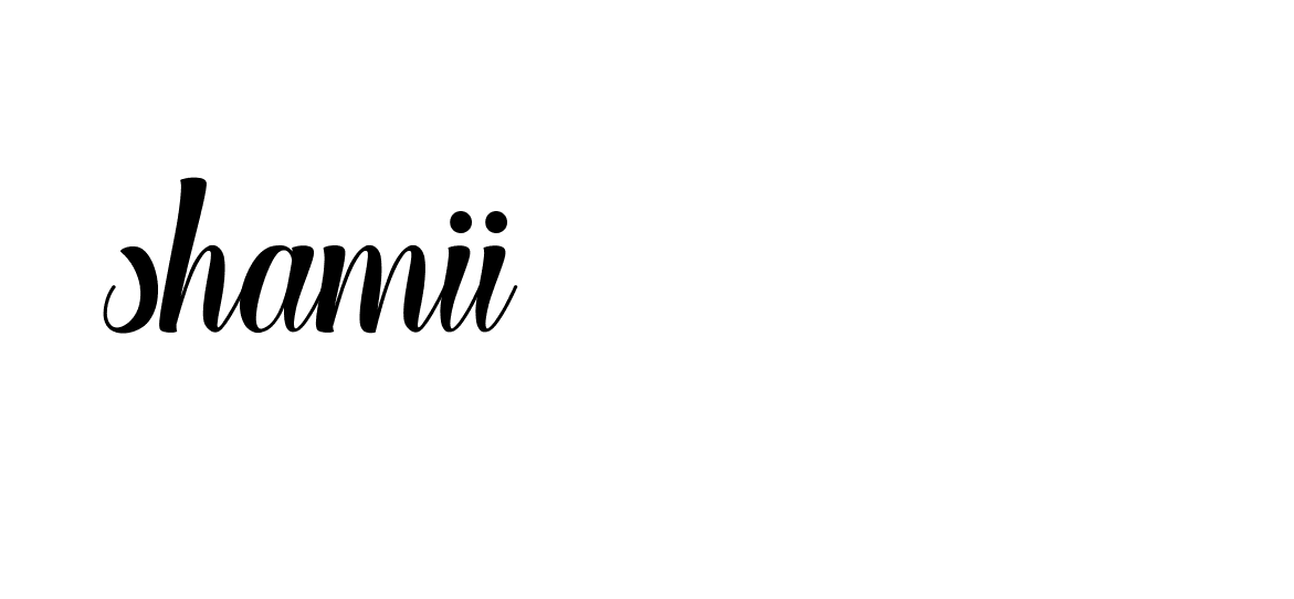 Signature of shamii