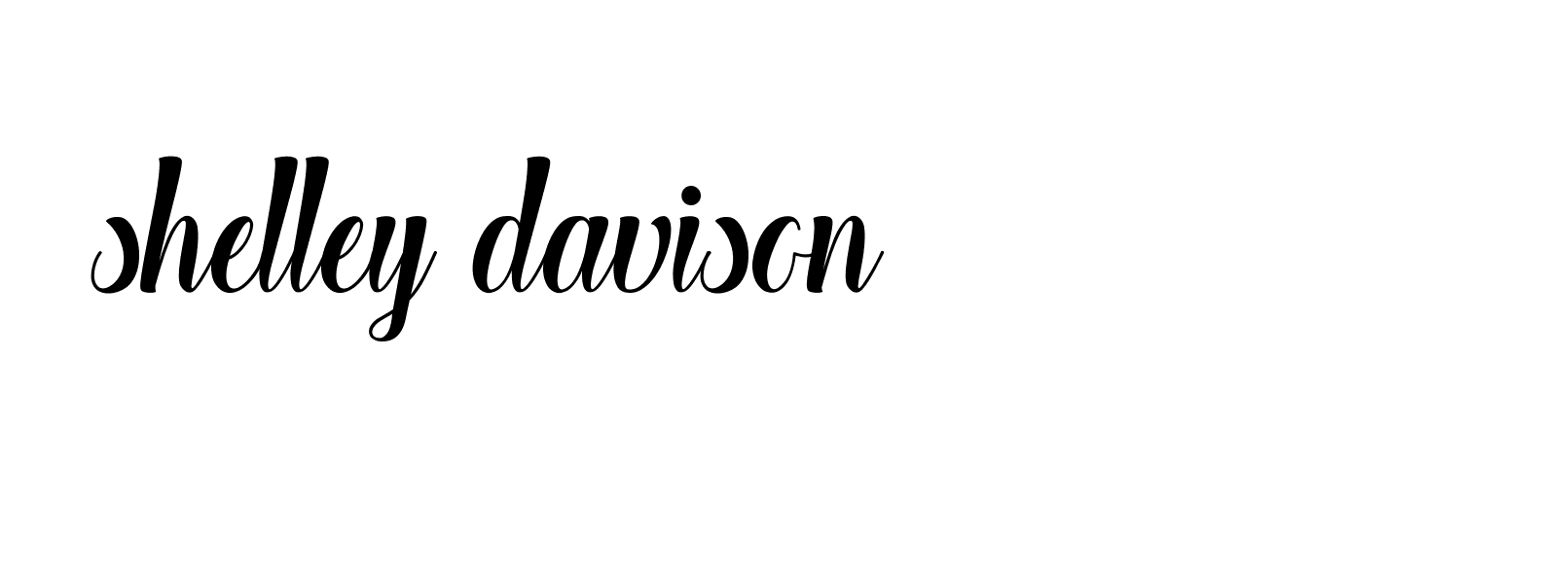 Signature of shelley-davison