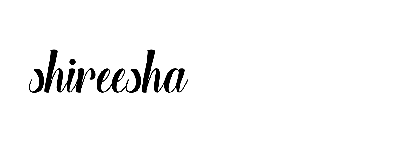 Signature of shireesha