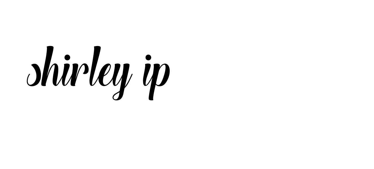 Signature of shirley-ip