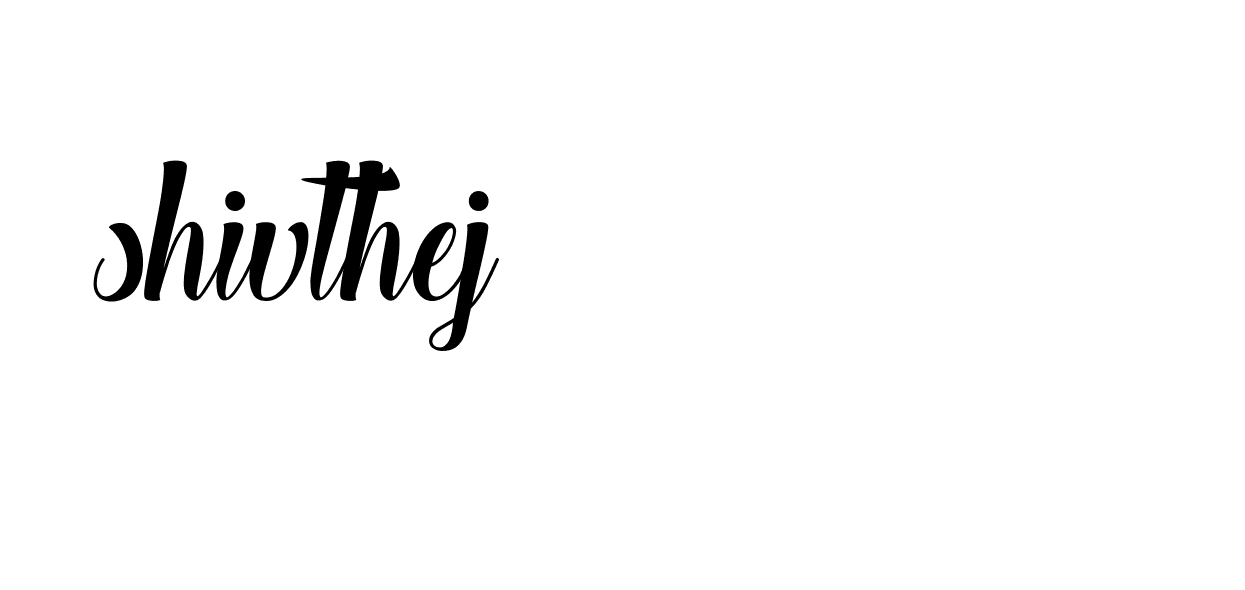 Signature of shivthej-