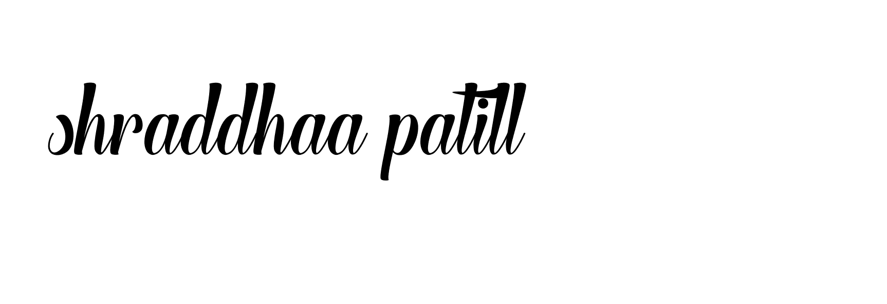 Signature of shraddhaa-patill