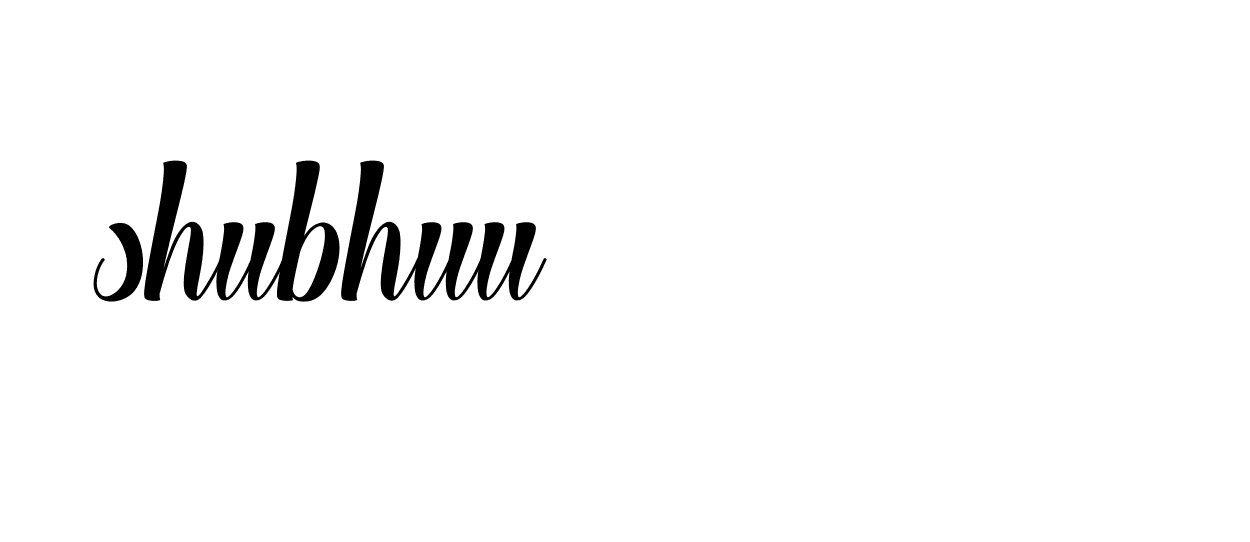 Signature of shubhuu