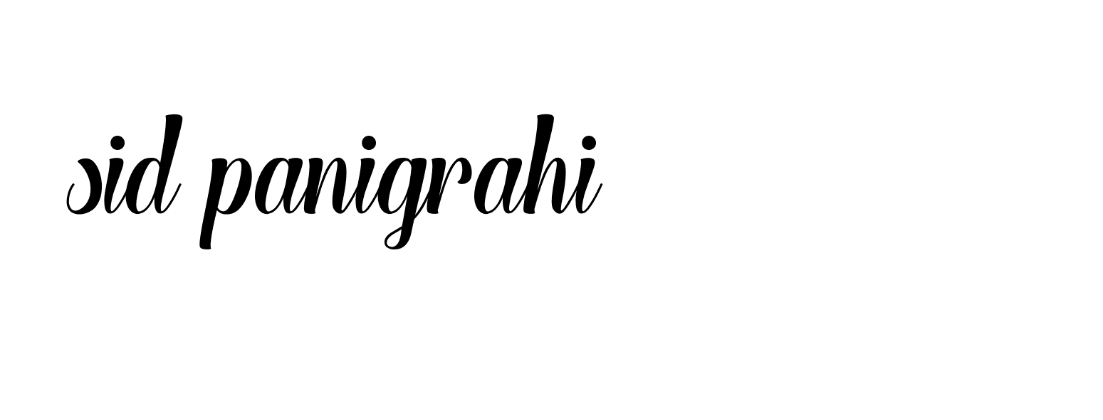 Signature of sid-panigrahi