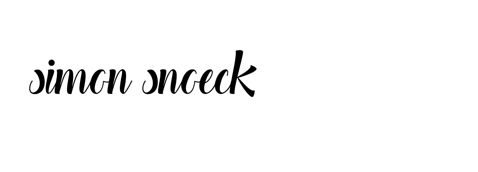 Signature of simon-snoeck