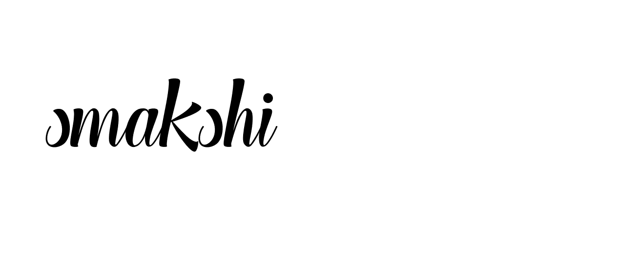 Signature of smakshi