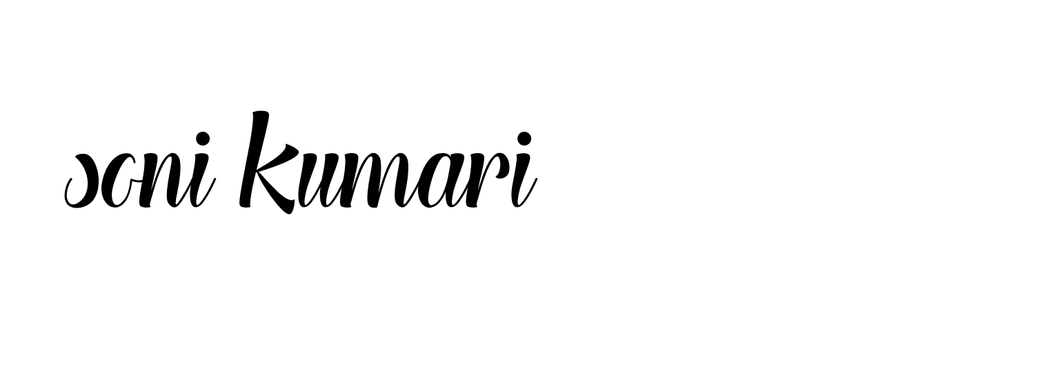 Signature of soni-kumari-