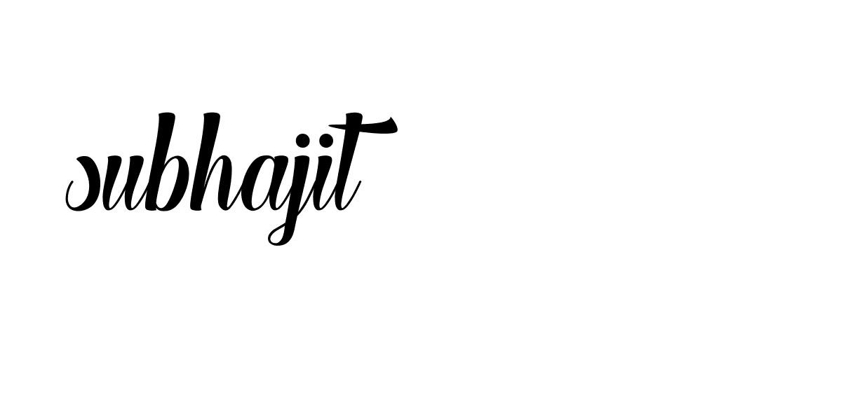 Signature of subhajit