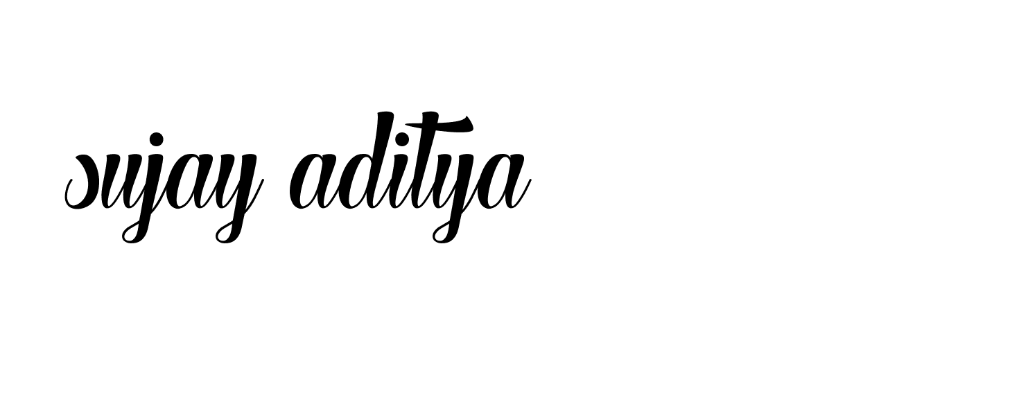 Signature of sujay-aditya