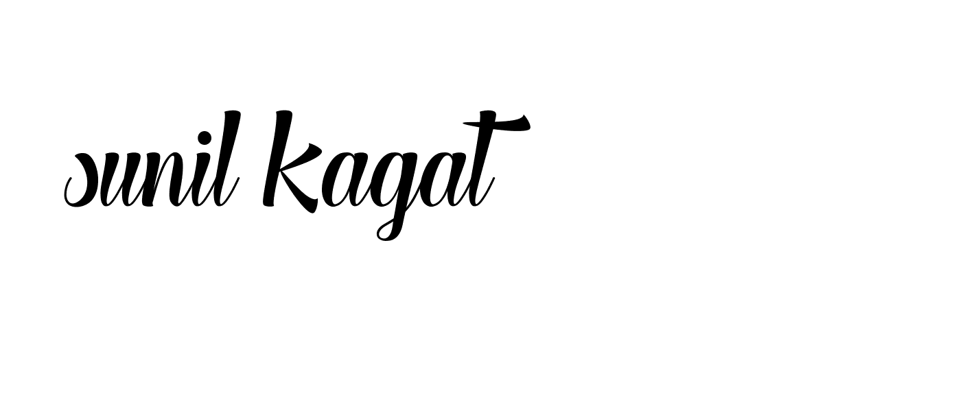 Signature of sunil-kagat