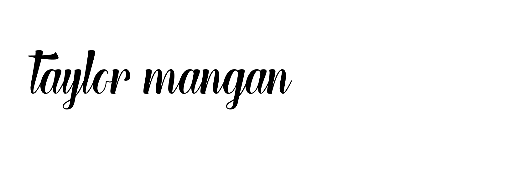 Signature of taylor-mangan