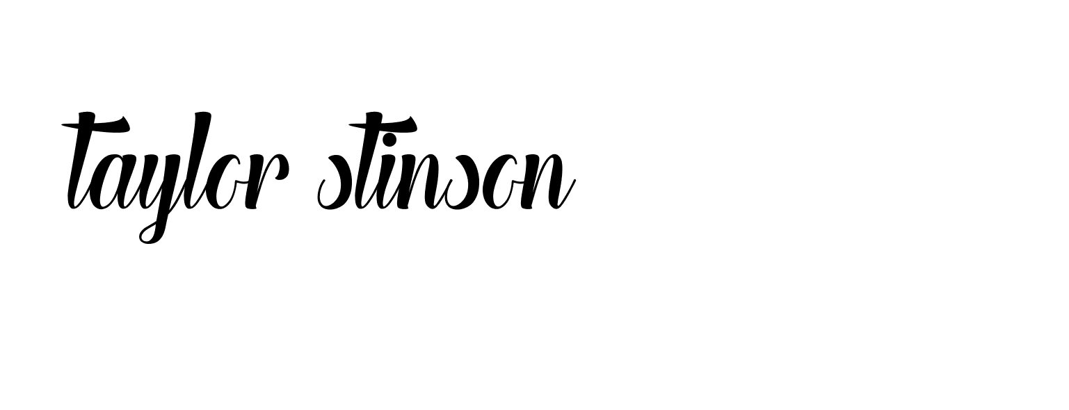 Signature of taylor-stinson