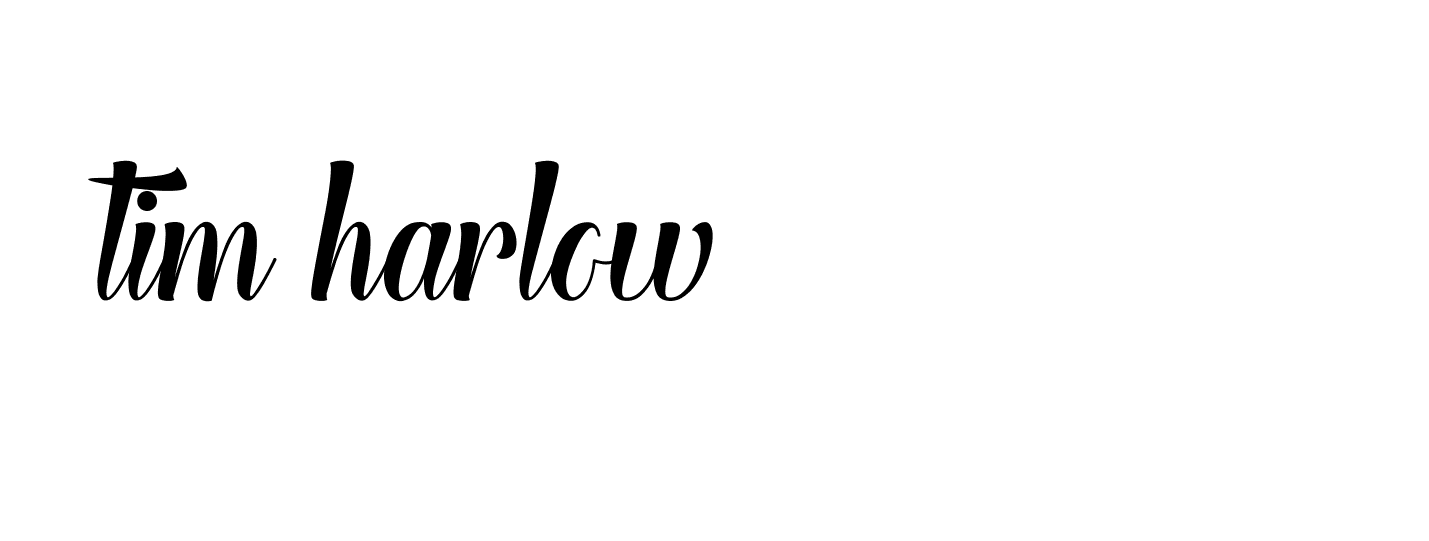 Signature of tim-harlow