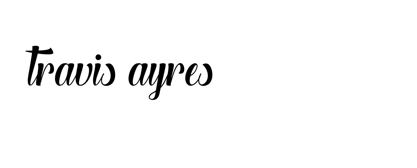 Signature of travis-ayres