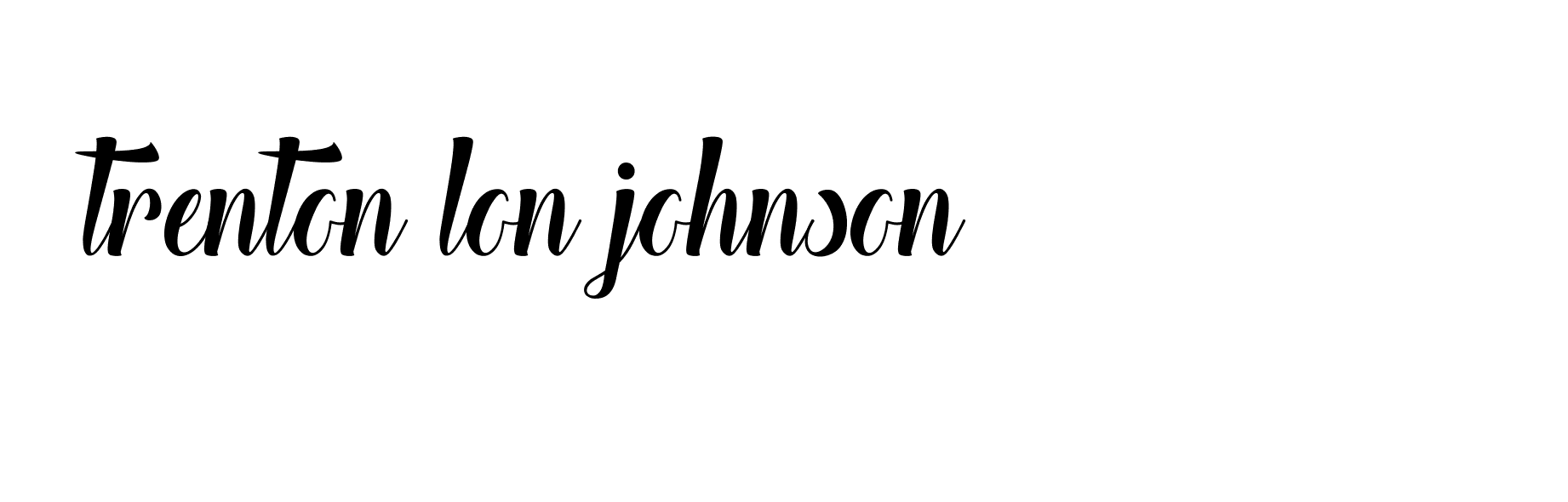 Signature of trenton-lon-johnson