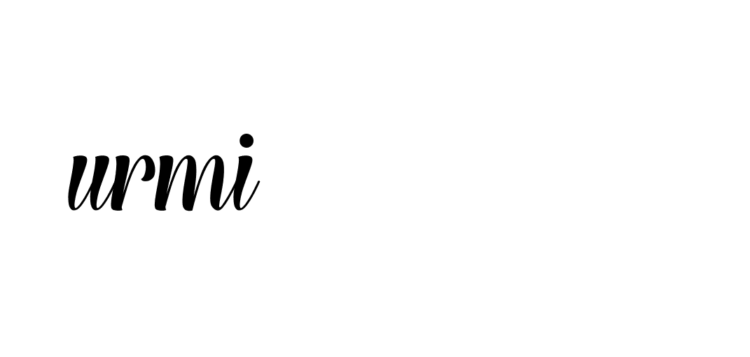 Signature of urmi