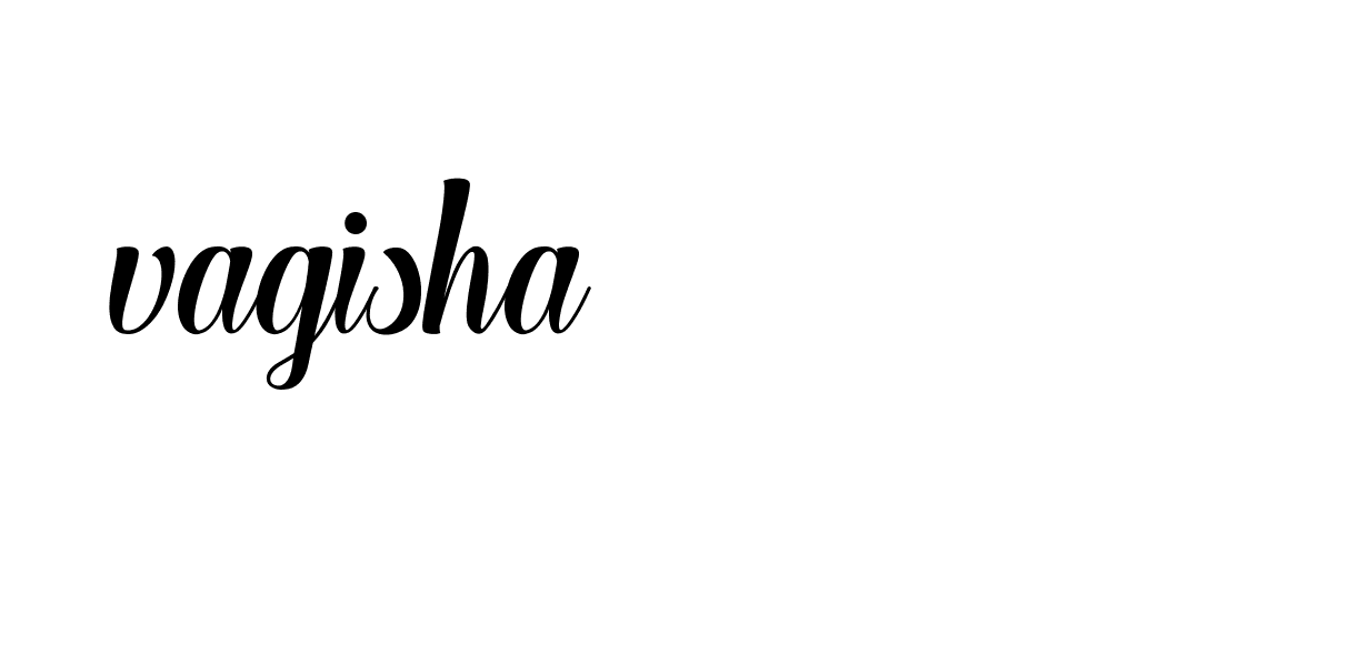 Signature of vagisha