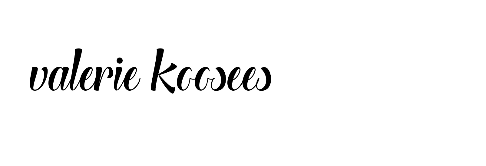 Signature of valerie-koosees