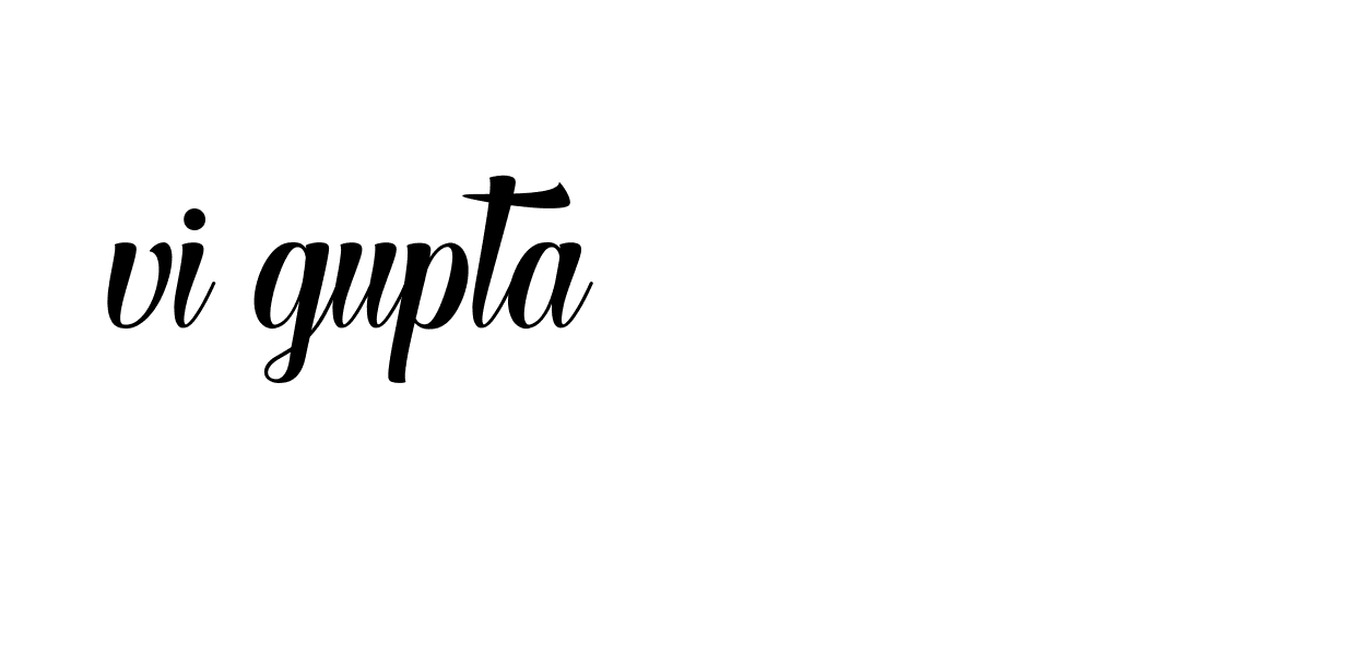 Signature of vi-gupta