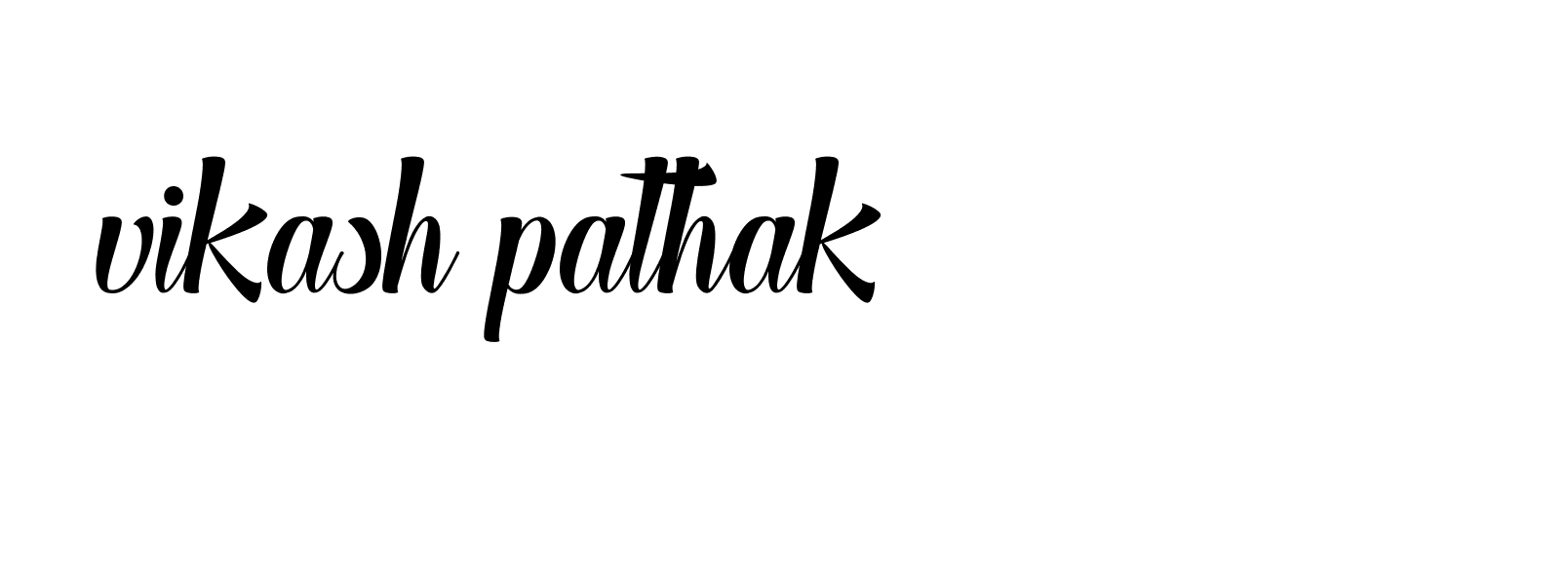 Signature of vikash-pathak