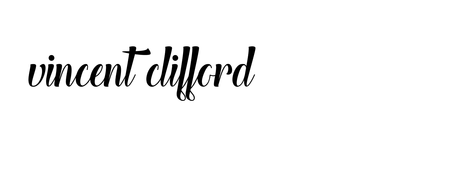 Signature of vincent-clifford-