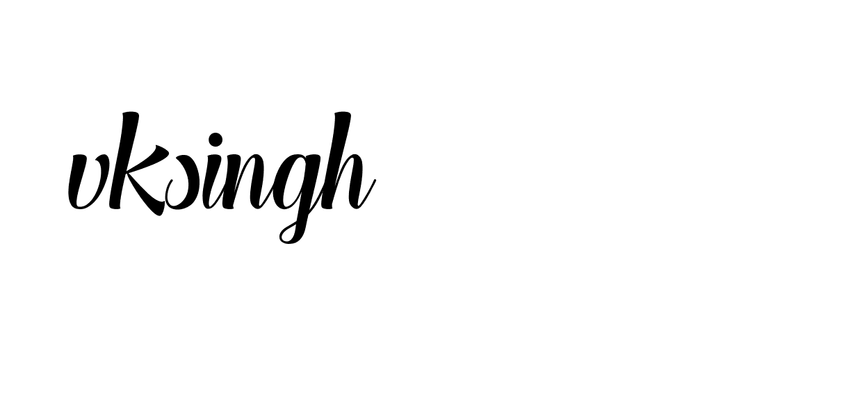 Signature of vksingh