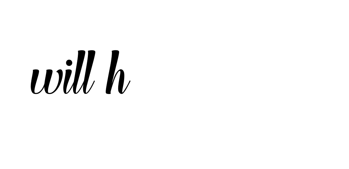 Signature of will-h