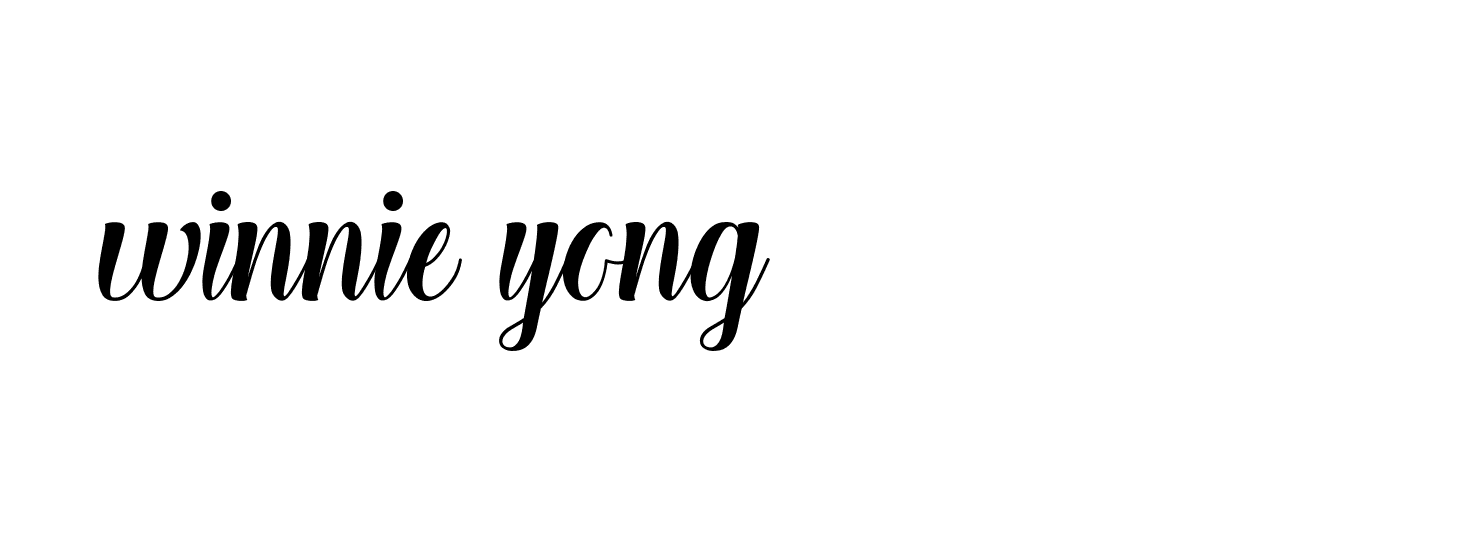 Signature of winnie-yong