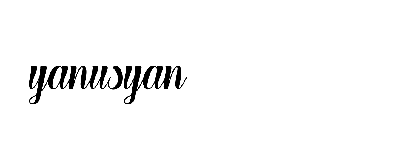 Signature of yanusyan