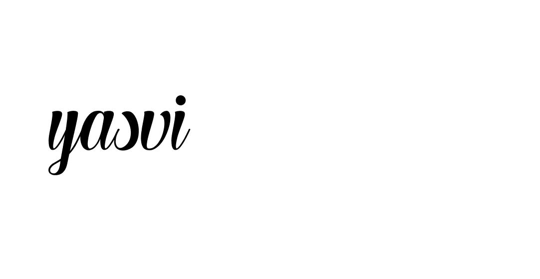 Signature of yasvi