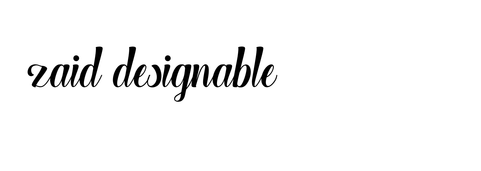 Signature of zaid-designable