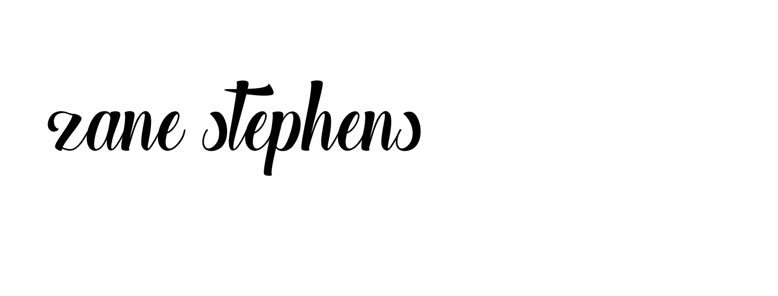 Signature of zane-stephens