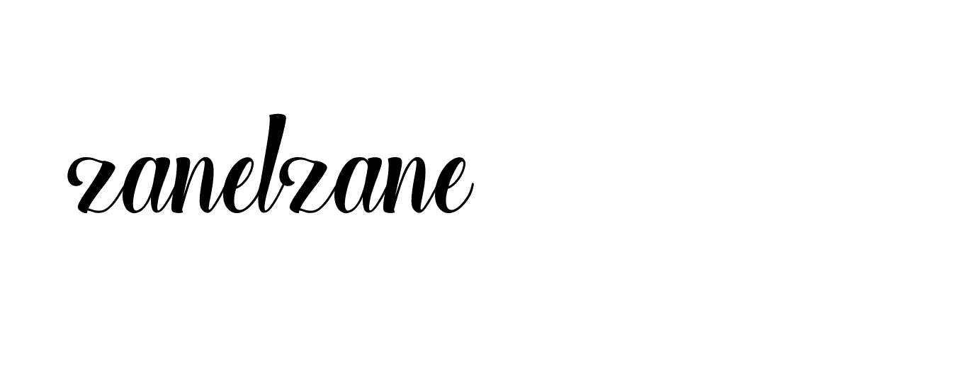 Signature of zanelzane