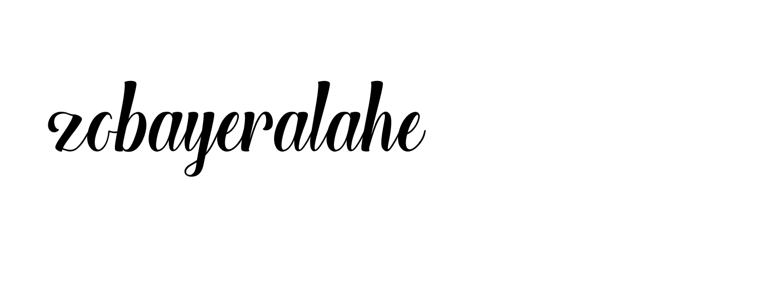 Signature of zobayeralahe