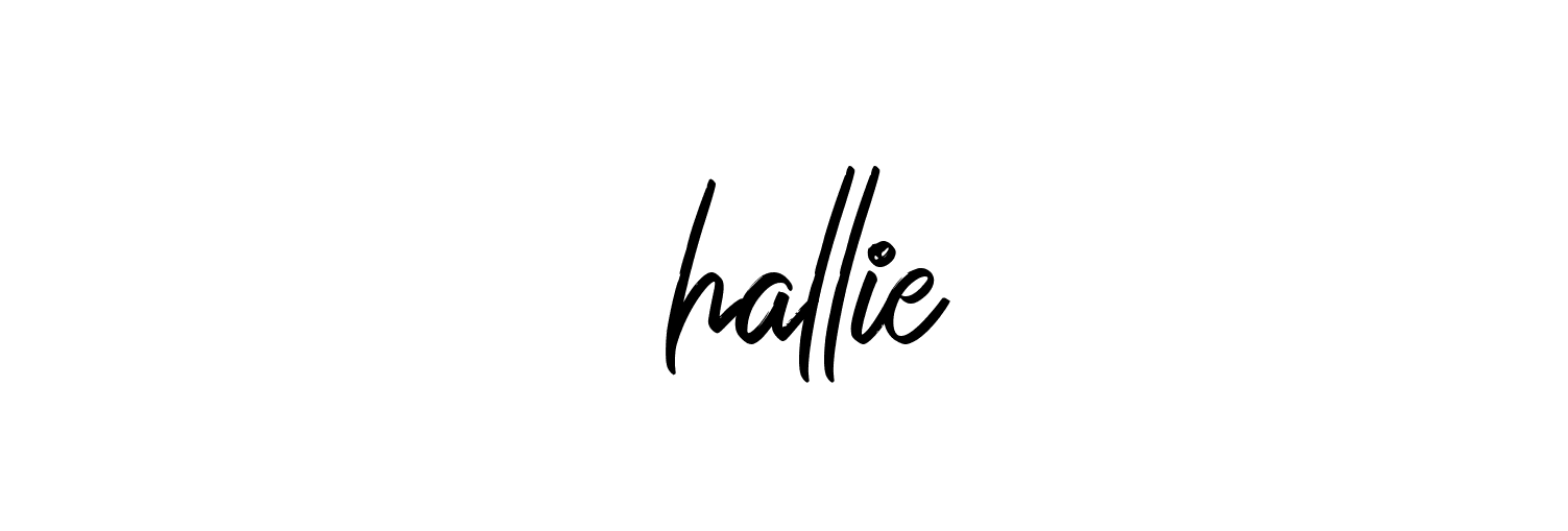 Signature of -----------hallie